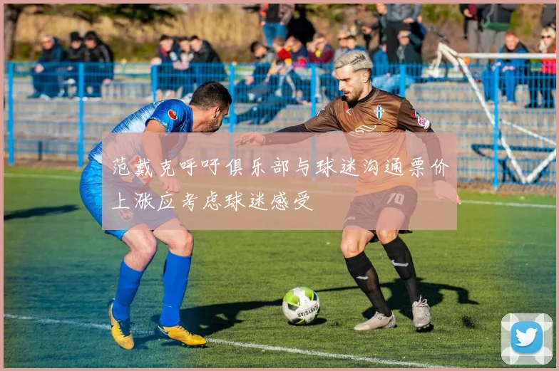 范戴克呼吁俱乐部与球迷沟通票价上涨应考虑球迷感受